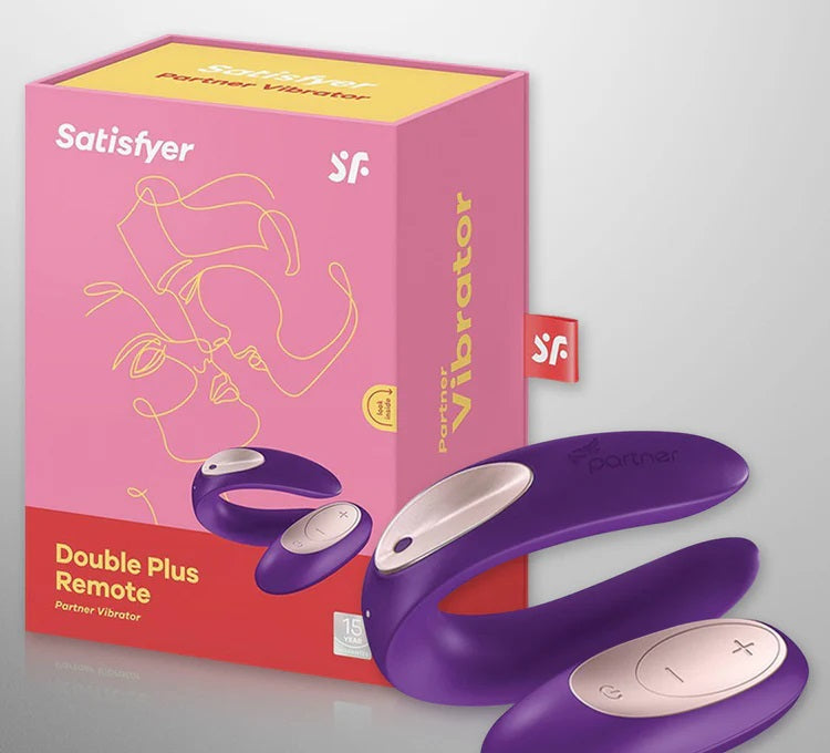 Satisfyer Partner Plus Couples Vibrator w Remote Control