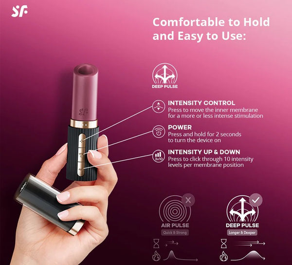 Satisfyer Pro 2 Kiss Lipstick Vibrator